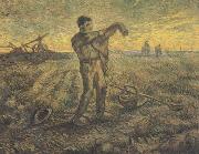 Vincent Van Gogh Evening:The End of the Day (nn04) Spain oil painting reproduction